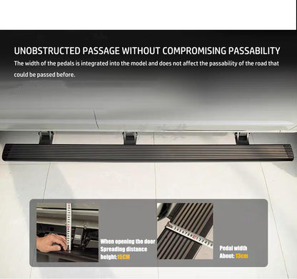 Deployable Fits 2024 2025 GX 550 Lexus GX550 Electric Powerstep & Retractable Truck Steps Side Steps Electric Power Running Board Nerf Bars